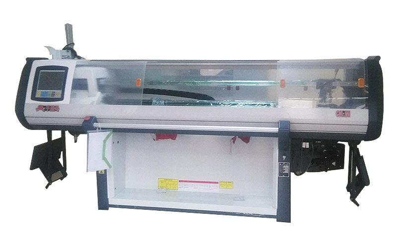Máquina para hacer punto plana de suéter tejido de tres sistemas de 52 pulgadas